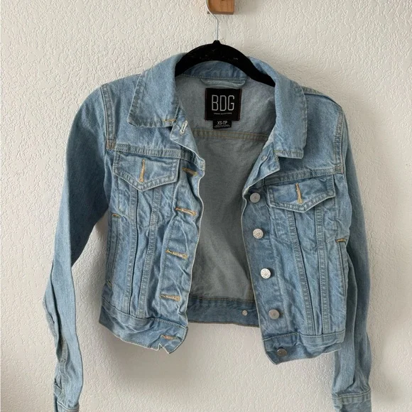 BDG Light Wash Blue Denim Jacket - Picture 1 of 3